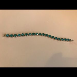 Touchstone Crystal Laguna Ice blue bracelet